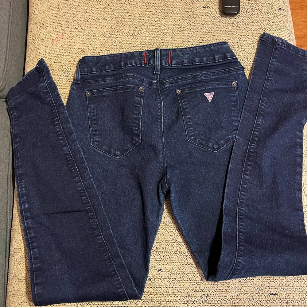 GUESS Jeans Dark Blue Denim-Sienna Curvy Fit